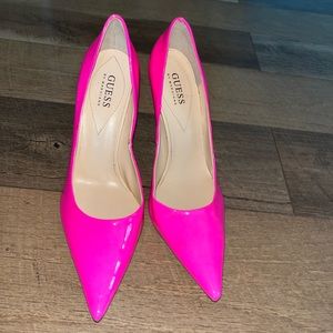 Beautiful pink GUESS by Marciano heels in GREAT condition.